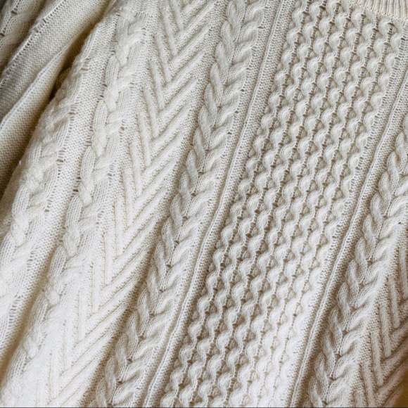 rag & bone wool fisherman knit sweater - Picture 2 of 10